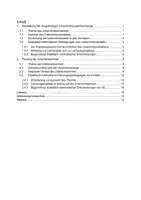 Vorschau - Stundenentwürfe - Produktionsorientierte Erarbeitung einer Fabelfortsetzung - Examensentwurf - Seite 1