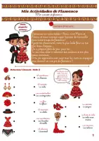 Aperçu - Feuilles d'exercices - Mon Kit Flamenco — Vocabulaire et fichier d'activités (Diplôme inclus) - Page 1