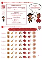 Aperçu - Feuilles d'exercices - Mon Kit Flamenco — Vocabulaire et fichier d'activités (Diplôme inclus) - Page 3