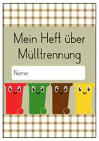 Vorschau - Arbeitsblätter - Mülltrennung - Arbeitsheft (differenziert mit Lösungen) - Seite 1