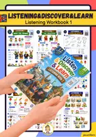 Aperçu - Feuilles d'exercices - Listen & Discover & Learn. Listening book 1 - Page de couverture