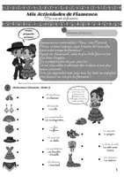 Aperçu - Feuilles d'exercices - Mon Kit Flamenco (Version Éco N&B) — Vocabulaire et fichier d'activités (Diplôme inclus) - Page 1