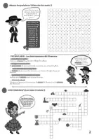 Aperçu - Feuilles d'exercices - Mon Kit Flamenco (Version Éco N&B) — Vocabulaire et fichier d'activités (Diplôme inclus) - Page 2
