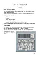 Vorschau - Unterrichtsreihen - Alles über Karte und Kompass (Klasse 5-6) - Seite 1