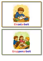 Vorschau - Poster - Arbeits- und Sozialformen Grundschule - Seite 1