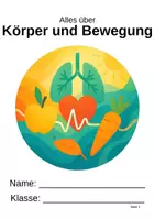 Vorschau - Unterrichtsreihen - Alles über Körper und Bewegung (Klasse 5-6) - Deckblatt