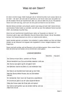 Vorschau - Arbeitsblätter - Alles über Sterne (Klasse 5-6) - Seite 1