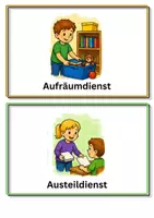 Vorschau - Bildkarten - Klassendienste - Seite 3