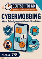 Vorschau - Stundenentwürfe - Deutsch to go: Cybermobbing im Klassenchat - Deckblatt