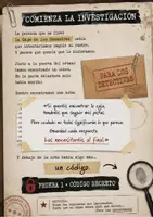 Vista previa - Juegos / Gamificación - La Caja de los Desastres: juego de misterio y lógica - página 1