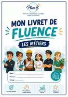 Aperçu - Fiches - 🌟 Mon livret de fluence pour ados – Les métiers - Page de couverture