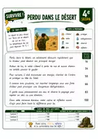 Aperçu - Fiches - 🌟 Mon livret de fluence pour ados – Survivre - Page 2