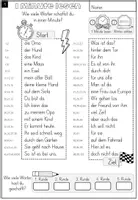 Vorschau - Arbeitsblätter - 1 Minute lesen - Blitzlesen - Förderung der Leseflüssigkeit & Lesegeschwindigkeit - Seite 3