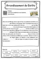Aperçu - Inclusion - Arrondissement de Görlitz – Fiche : texte à trous, compréhension orale et mots mêlés - Page 1