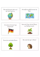 Vorschau - Fördermaterial/Inklusion - Stop and Swap Sachunterricht I Allgemeinwissen I Ritual I Denkpause - Seite 3