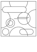 Vorschau - Mal- und Bastelvorlagen - Gemeinschaftsbild für's Klassenzimmer - Seite 1