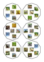 Aperçu - Jeux - Dobble vocabulaire de la forêt - Page 1