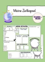 Vorschau - Arbeitsblätter - Zeitkapsel zum Schuljahresbeginn - Deckblatt