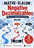 Vorschau - Arbeitsblätter - Materialpaket Mathe-Slalom - Deckblatt