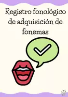 Vista previa - Refuerzo / NEE / Materiales de apoyo - REGISTRO FONOLÓGICO - página 1