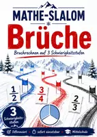 Vorschau - Arbeitsblätter - Brüche - 3 Schwierigkeiten - Weihnachten - Deckblatt