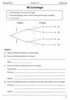 Vorschau - Arbeitsblätter - Mehrstufige Wahrscheinlichkeit Basisscreening Klasse 9–10 - Seite 3