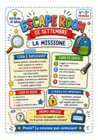 anteprima - Altro tipo di materiale - Escape Room di Settembre – Il mistero dello zaino scomparso - Pagina 1