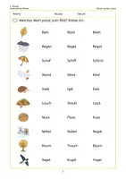 Vorschau - Arbeitsblätter - Lesetraining 2. Klasse: Herbst – Wörter, Sätze und Texte - Seite 2