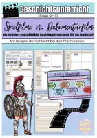 Vorschau - Arbeitsblätter - Filmanalyse: Wie beeinflussen Filme unser Bild von Geschichte? - Deckblatt