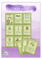 Vorschau - Spiele - Im Mittelalter Gruppenlesespiel (26 Karten) - Deckblatt