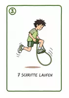 Vorschau - Unterrichtsreihen - Springseil Stationskarten für die Grundschule - Seite 3