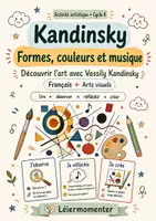 Vorschau - Arbeitsblätter - Art Kandinsky Formes couleurs et musique - Deckblatt