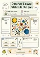 Vorschau - Arbeitsblätter - Art Kandinsky Formes couleurs et musique - Seite 3