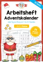 Vorschau - Arbeitsblätter - Lernheft Adventskalender (1. & 2. Klasse) - Deckblatt
