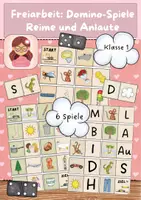 Vorschau - Spiele - Sparpaket: Freiarbeit Klasse 1, Deutsch + Mathe Spiele - Seite 1