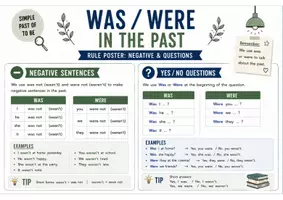 Vorschau - Arbeitsblätter - Simple Past (be, regular verbs and irregular verbs) - Seite 3