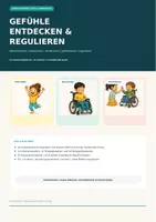 Vorschau - Stundenentwürfe - Gemeinsam stark – Gefühle, Freundschaft & Selbstvertrauen | Kita-Materialpaket - Deckblatt
