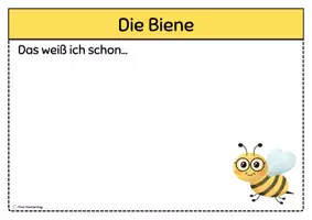 Vorschau - Arbeitsblätter - Die Honigbiene - Arbeitsblätter & Miniheft (GS1) - Seite 3