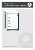 Vorschau - Arbeitsblätter - Naturgewalten - Erdplattenbewegungen (mit Differenzierung) - Deckblatt