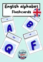 Vorschau - Bildkarten - english alphabet flashcards - Deckblatt