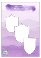 Vorschau - Stundenentwürfe - Im Mittelalter Zeichne dein Wappen FREEBIE - Deckblatt