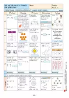 Vorschau - Arbeitsblätter - Mathe-Basics-Trainer Klasse 2 | Grundschule Häusliches Üben | Grundlagentraining für jeden Tag | 52 Wochenblätter mit 20 Aufgaben | differenzierte Arbeitsblätter Kopiervorlagen mit Lösungen - Seite 3