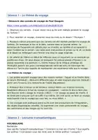 Aperçu - Préparation de séquence / Séquence complète - Séquence 1 - Voyages poétiques - Page 1
