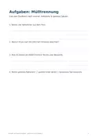 Vorschau - Arbeitsblätter - Sachunterricht Klasse 2- Sachtexte: Mülltrennung, Energie, Naturschutz, Recycling - Seite 3