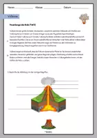 Vorschau - Arbeitsblätter - Naturgewalten - Vulkane (mit Differenzierung) - Seite 2