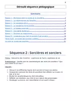Aperçu - Préparation de séquence / Séquence complète - La carte du monde des sorcières - Page de couverture