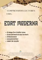 Vista previa - Hojas de trabajo - Comprensions lectores_Edat Moderna - Portada