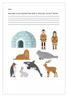 Vorschau - Stundenentwürfe - Alles rund um die Inuit - mit Lösungen - Seite 1