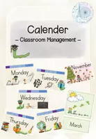 Vorschau - Poster - Universalkalender - MATERIALPAKET / SPARPAKET / SPARSET / BUNDLE Deutsch Englisch - Seite 1