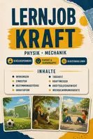 Vorschau - Stundenentwürfe - Unterrichtsreihe Lernjob Kraft – Schülerexperimente, digitale Übungen & Lösungen | Physik Mechanik - Deckblatt